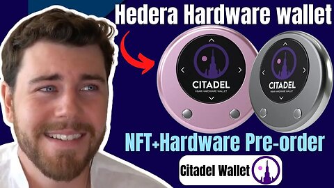 Hardware wallet for Hedera HBAR ecosystem !!?! w/ Citadel Founder Andy Kulikyan | BC Interviews