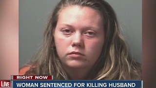 Bloomington woman sentenced for killing husband