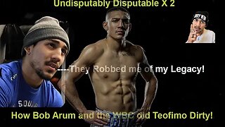 How the WBC, Bob Arum and Vasily Lomachenko Robbed Teofimo Lopez Jr of his Spot in Boxing History!