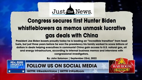 BREAKING: Whistleblowers Uncover Hunter Biden Gas Deals with CHINA