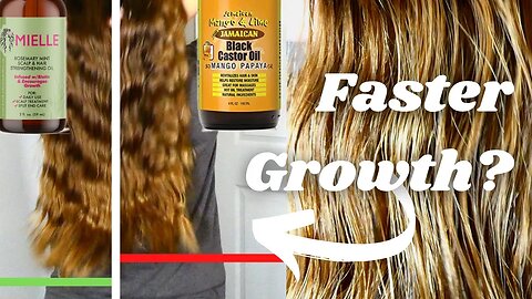 Will These Hair Oils Make YOUR Hair Grow FASTER? | Rosemary Oil VS Castor Oil