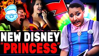 Disney BLASTED For Having Man In A Dress Working In Little Girls Princess Store Because OF COURSE