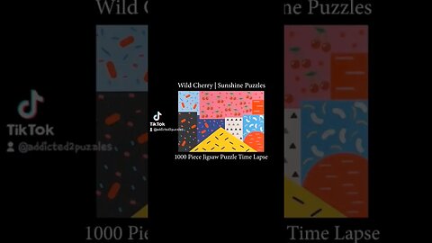 I finally sorted! Wild Cherry by Sunshine Puzzles #puzzle #cherry #shorts #satisfying #timelapse