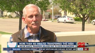 Taft mayor wants prison transfers delayed