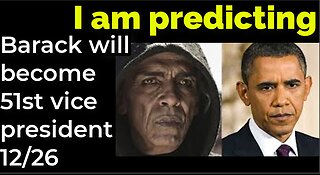 I am predicting: Barack Obama will become 51st vice president on Dec 26