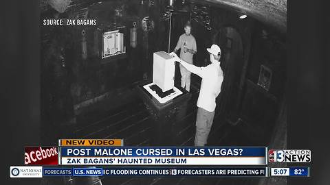 Post Malone cursed in Las Vegas?