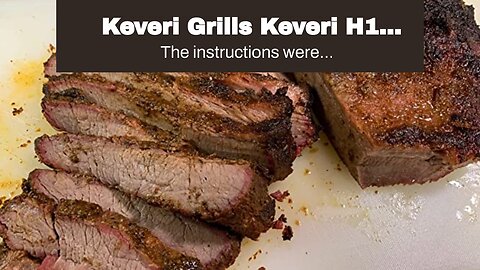 Keveri Grills Keveri H1 Multipurpose Stainless Steel Charcoal Oven Grill and Smoker in Medium R...