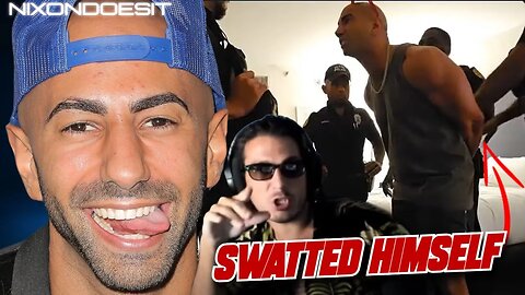 Fousey gets baited, swats himself and gets arrested