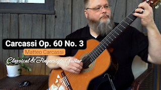 Carcassi Op. 60 No. 3 | Classical & Fingerstyle Guitar