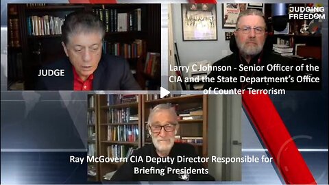 Judge w/ Larry Johnson CIA and Ray McGovern CIA. INTEL on Jew in Kiev and in Tel Aviv. Who Murdered Kennedy? Wonder No More! 2023-11-24