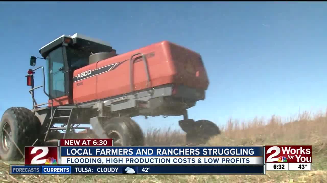 Local farmers and ranchers struggling