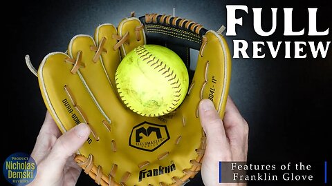 Franklin Sports Baseball and Softball Glove - Field Master Mitt