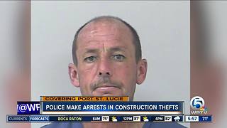 Port St. Lucie man accused of stealing from construction sites