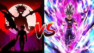 Black Asta VS Gohan Beast