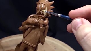 How to sculpt a 'Rick & Morty' scene in plasticine