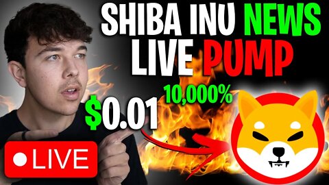 SHIBA INU COIN LIVE PUMP WATCH LET'S GO 🔥 LIVE SHIB NEWS 🚨