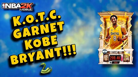 Garnet Kobe Bryant Is UNSTOPPABLE In NBA 2K MOBILE!!!!