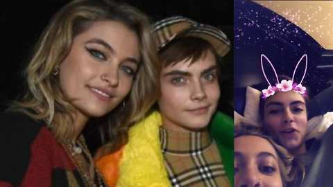 Paris Jackson SNUGGLES Up WIth Cara Delevingne In Bed!: Are They Dating?