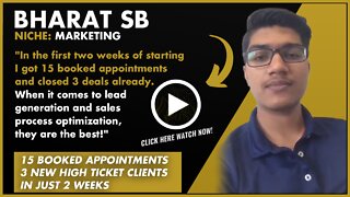 Bison Marketers - Bharat SB Testimonial | ExecutiveStride.com - Josh Pocock