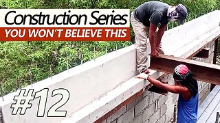 Construction Work on Garage Building Step by Step Process | These Workers are Amazing!