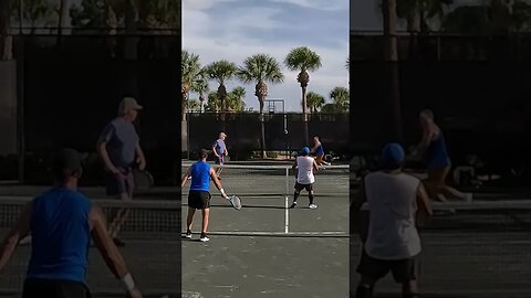 they left it wide open #short #fltennis