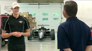 Augie Pabst prepares for another race at Road America