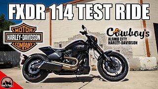 2019 Harley-Davidson FXDR 114 Test Ride
