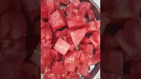 Cutting Watermelon #watermelon #yummy #fruits