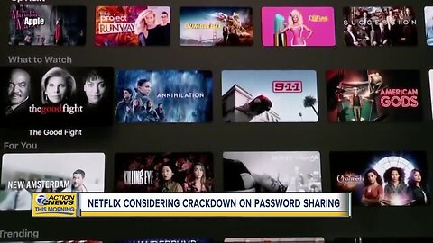 Netflix considering crackdown on password sharing