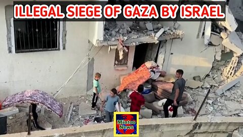 Siege of Gaza by Israel is illegal under international humanitarian law