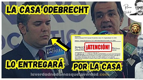 LA CASA ODEBRECHT - LA CASA DE IVAN DUQUE EN WASHINGTON - LO ENTREGARÁ ZULUAGA