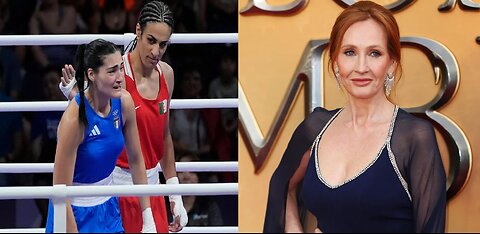 Algerian Man BEATS a Woman During Olympics Boxing, JK Rowling Condemns It But Feminist Support It