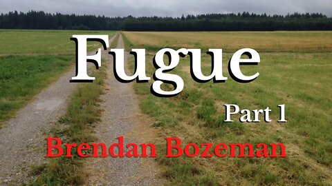 Fugue, Part 1, by Brendan Bozeman (1/3)