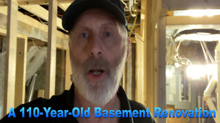 EPS 73 - A 110-Year-Old Basement Renovation Part 1