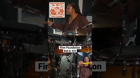 Firm Foundation but in 4/4 (Drum Cover) by @CodyCarnes “#femaledrummer “B.Richdrumz”