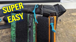 Super Fast and Easy Zipper Pull