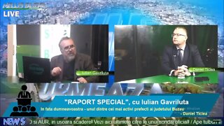LIVE - TV NEWS BUZAU - "RAPORT SPECIAL", cu Iulian Gavriluta. In fata dumneavoastra - unul dintre…
