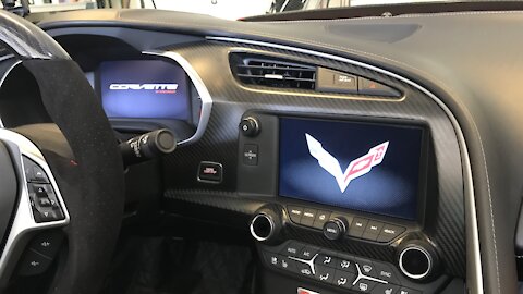 Corvette Z06 Carbon Fiber Dash Install