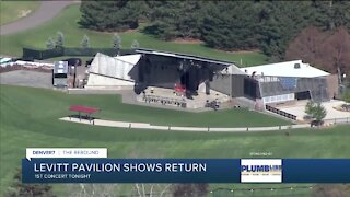 Levitt Pavilion starts live, in-person concerts