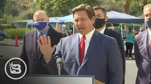 DeSantis SNAPS on Media’s COVID-19 Double Standard With Protests vs. Football Games
