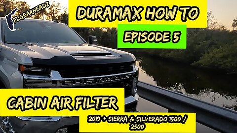 How to Change a Cabin AIR FILTER - DURAMAX BASIC MAINTENANCE EPISODE 5