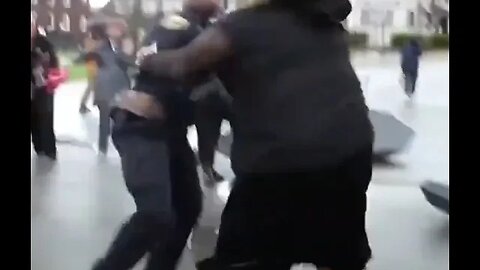 Police Officer vs BLM Protestor equals Goodnight?