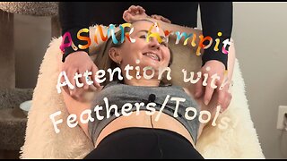 ASMR Armpit Scratch With Tools To Relax!
