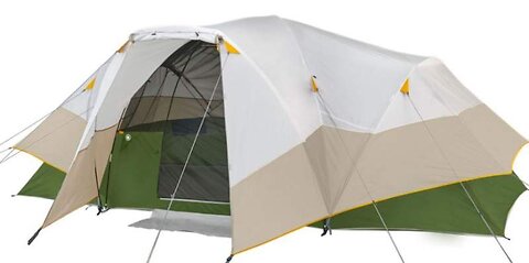 Slumberjack Aspen Grove 8 Person 2 Room Hybrid Dome Tent
