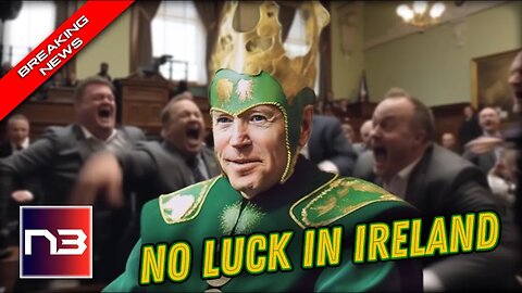 NO LUCK: Joe Biden's Irish Parliament Speech Goes Viral for All the Wrong Reasons