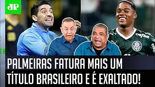 "OLHA ISSO, gente! O Palmeiras é CAMPEÃO BRASILEIRO e ainda tem..." Verdão é EXALTADO!