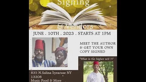 NATIONAL BOOK SIGNING EVENT IN SYRACUSE, NEW YORK - 06/10/2023 - DON'T MISS OUT!!!