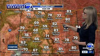 Another day of 90s in Denver as summer settles in