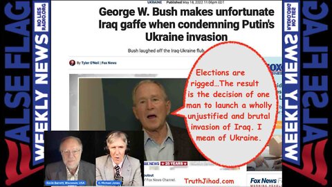 E. Michael Jones on FFWN: "Unfortunate" Bush Gaffe; Jewish Heroes Evacuate Mariupol