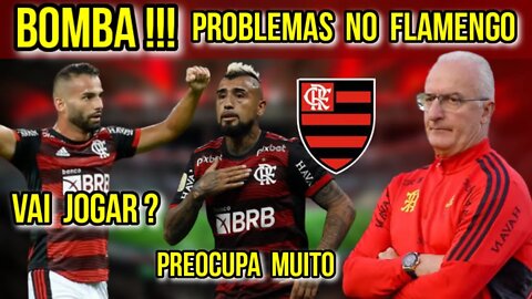 BOMBA! DORIVAL JR FAZ PRIMEIRO TREINO NO EQUADOR E FLAMENGO TEM PROBLEMAS SÉRIOS PARA A FINAL DA LIB